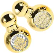 VALICLUD 2pcs Glass Roller Bottles for Essential Oils Perfumes Portable Travel Vials with Precision Roller Ball for Easy Application Stylish Mini Containers for Aromatherapy