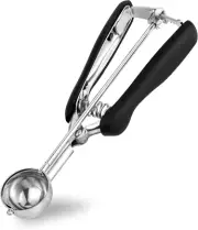 TJ POP Cookie Scoop 1 Tbsp for Baking, Professional Stainless Steel Ice Cream Sc