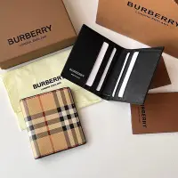 在飛比找Yahoo!奇摩拍賣優惠-USA美國留學生代購 Burberry 新款巴寶莉男士短夾 