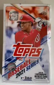 2021 Topps Hobby Series 1 Baseball Hobby Box-Adell,Bart,Bohm,Mize Sealed