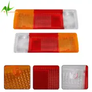 PAIR Tail Light LENS for Toyota Hilux 05-2011 Landcruiser 75-79 Series Tray Ute