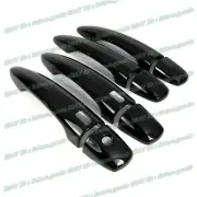 For 2020 Nissan Sentra Glossy Black Side Smart Lock Door Handle Covers Trims
