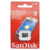 在飛比找松果購物優惠-SanDisk microSDHC 16GB C4 記憶卡 