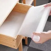 TKINRIC Non Slip Drawer Liner,Non Adhesive Shelf Liner,45cm X 500cm Cabinet Liner for Storage Drawers, Pantry, Cupboard, Kitchen Shelf, Pantry Shelf, Refrigerator, Easy Clean & Eco-Friendly