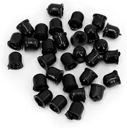 UTSAUTO Brake Bleeder Screw Caps Grease Dust Cover Brake Bleed Nipple Cap for Cars and Motorcycle 30 Packs