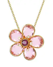 Swarovski Idyllia Flower Crystal Pendant Necklace, 15-17