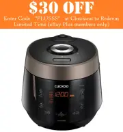 CUCKOO® 10 Cup 1.8L HP Electric Pressure Rice Multi-Functional Cooker CRP-P1009S