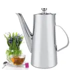 (2)2L Thickened Stainless Steel Teapot Elegant Tea Coffee Water Kettle For JY
