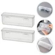 2 Pcs Glasses Storage Box Sunglasses Display Case Organizer Office Travel