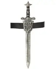 Sword With Crusader Sheath Medieval Knight