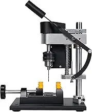Mini Drill Press, Electric Bench Drill Press, Precision Bench Drill Machine with CNC Machining & 195PCS Accessories, Ideal for Wood, DIY Projects, Jewelry Making,Precision Drilling Tool for Home