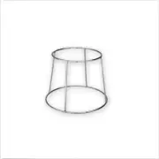 Platter Stand, Chrome Plated, 190x250x190mm, Display / Pizza Plate / Cafe X6