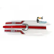 DT E51 Boat Hull Prepainted RC Electric Racing Ship KIT Only for Advanced Player