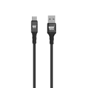 1.2M Fast Charge & Sync Braided Cable Usb A to Type C 3A
