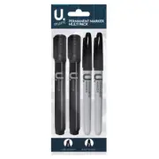 Black Permanent Multi Marker 2 Chisel Tips 2 Bullet Tips Home Office Scho