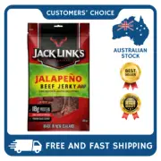 New Jack Link's Jalapeno Beef Jerky 300g - Made in New Zealand, Resealable Pack