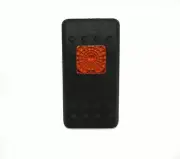 Contura Switch Cap Actuator Black Cap Amber Single Light