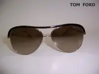 在飛比找Yahoo!奇摩拍賣優惠-光寶眼鏡城(台南)TOM FORD太陽眼鏡*超時尚金框,金茶