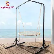 Gardeon Kids Outdoor Swing Set Hammock Chair with Stand Nest Spider Web 100cm