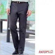 RATOPS 瑞多仕 男款 彈性刷毛保暖長褲/休閒褲 - 鐵灰褐 (DA3663)