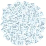 Boolavard Silica Gel - 5 Gram Pouch of 100 Packets (5gm / 100 packets) | Silica Gel Pouches for Room Kitchen Wardrobe Cupboard car Bedroom Camera Lenses Shoes
