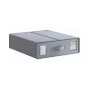 1x Kitchee Foldable Bed Sheet Storage Box – Linen & Closet Organiser Grey