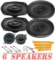 Pioneer Speakers for 2009-2022 RAM 1500 | 420W | 6x9" for Doors | 60W 3.5" Dash