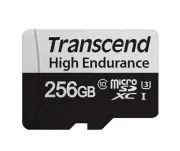 256GB Transcend High Endurance 350V microSDXC Memory Card CL10 UHS-I Dashcams