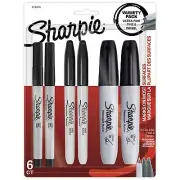 Sharpie Permanent Markers Variety Pack Featuring Ultra-Fine Chisel Tip And Fi...