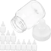 MUCKLILY 12Pcs Milk Bottle Candy Box Creative Shower Favors Design for Treats Smooth Material for Weddings and Celebrations Candy Packaging