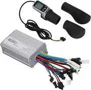 350W Electric Scooter Conversion Kit with Brushless Controller, Multifunction LCD Meter, and Handle Grips for 24V 36V 48V Motors