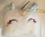 Cat & Jack Unicorn Winter Accessories Warm Plush Hand Warmer for Girls