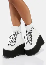 [Demonia] Ritual Chain Platform Boots