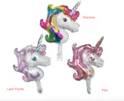 5X Mini Unicorn Shape Aluminum Balloons Children's Birthday Party Decoration