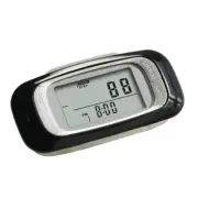 3D Pedometer with Clip Accurate Step Counter for Fitness Walking Calorie Counter
