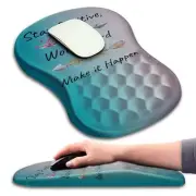 Mouse Pad Wrist Support, Ergonomic Mouse Pad with Massage Dot, Comfortable Co...
