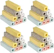 40 PCS Aquarium Bio Media Ceramic Filter Media Blocks for Sump Tank Pond Saltwater Aquarium Fish Tank Biological Media (40)
