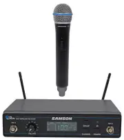 SAMSON Concert 99 Wireless Handheld 80-Ch Microphone Mic 4 Church Sound Systems
