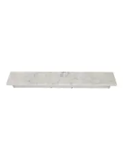 Jones 620mm LED Colour-Shifting Up/Down Wall Sconce in White Marble