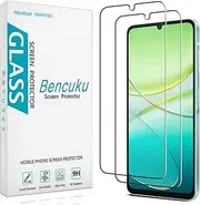 Bencuku (2 Pack) Designed for Samsung Galaxy A06 Tempered Glass Screen Protector, Anti Scratch, Bubble Free