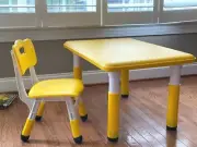Children's adjustable table and chair Set_for kids 1.5-10 year old