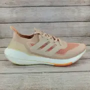 Adidas UltraBoost 21 'Halo Blush / Wonder White' Women's Size 11