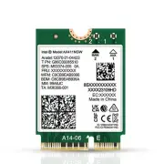 WiFi 6E Adapter for Intel AX411 | Tri-Band Wireless | Up to 3.0 Gbps | CNVio2