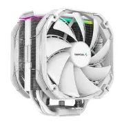 DeepCool AS500 PLUS White CPU Cooler Single Tower, Five Heat Pipe Design High...
