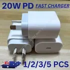 1-5X 20W PD Fast Charger USB-C Power Adapter Block Lot For iPhone 12/13/14/15/16