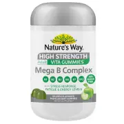 Nature's Way Adult Vita Gummies High Strength Mega B Complex (99% Sugar Free) X 50