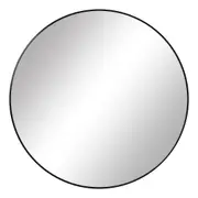 Cooper & Co. Linda 90cm Round Wall Mirror Black