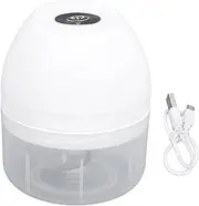 Electric Garlic Chopper, Mini Chopper Cordless Food Processor, Garlic Mincer, Onion Chopper, Garlic Grinder Meat Grinder, Rechargeable Vegetable Chopper Blender for Nuts Chili