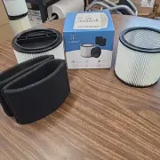 Replacement Filter For Shop Vac Filters 90304 2 Wet Dry Filters/3 Foam Filters