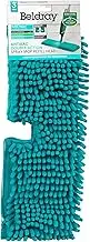 Beldray LA080196UFEU7 Refill Head, Replacement Machine-Washable Pads Antibac Spray Mop LA067098UFEU7, Double-Sided Design, Use Wet or Dry, Microfibre, Turquoise, 41 x 13 cm
